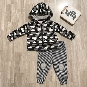 Skip Hop hoodie and pants 2 piece set for baby